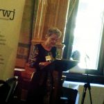 Competition Winner Margaret Mounsdon reading Weeping Willow